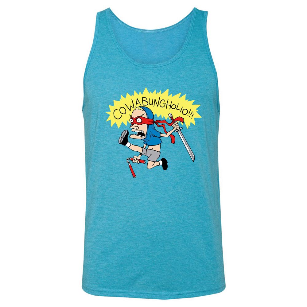 Unisex Jersey Tank - CL18E638 - Aqua Triblend - 3