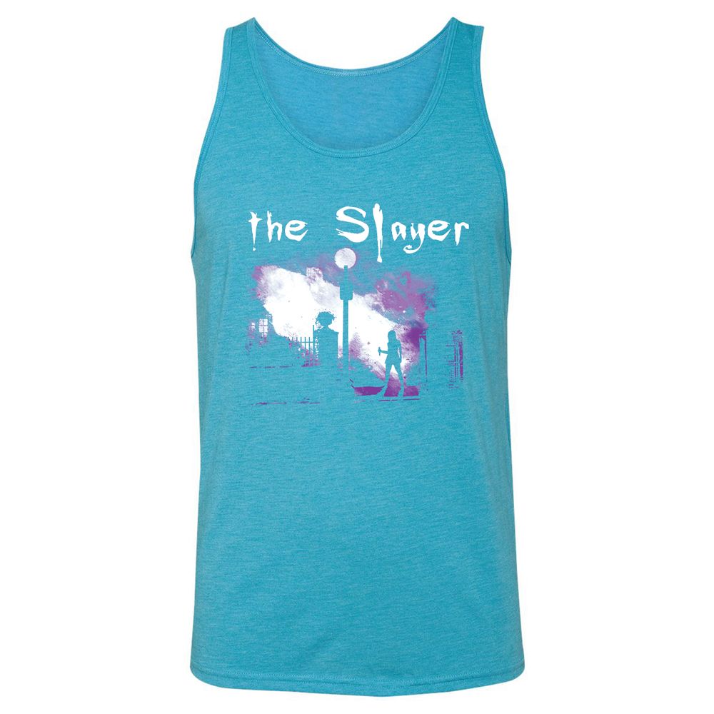 Unisex Jersey Tank - TYJTJGNR - Aqua Triblend - 3