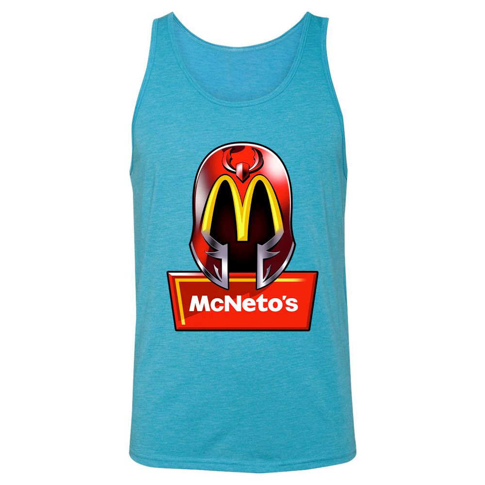 Unisex Jersey Tank - N6VA5GJH - Aqua Triblend - 3