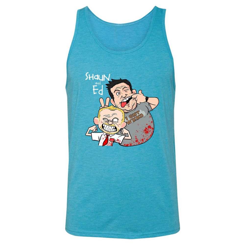 Unisex Jersey Tank - VMXG4LRP - Aqua Triblend - 3