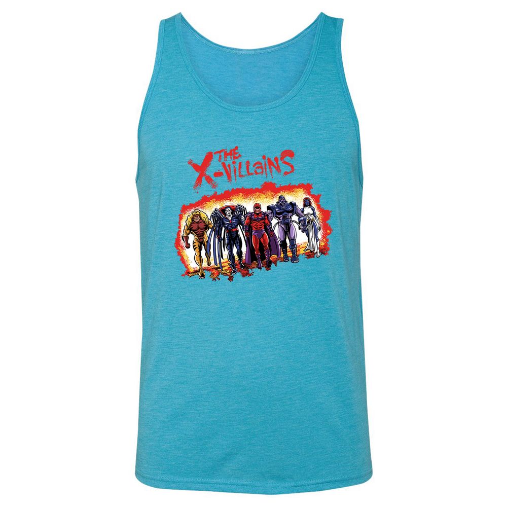 Unisex Jersey Tank - B2LBNVGW - Aqua Triblend - 3