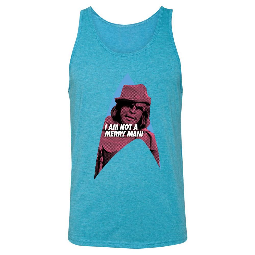 Unisex Jersey Tank - XM3658HH - Aqua Triblend - 3