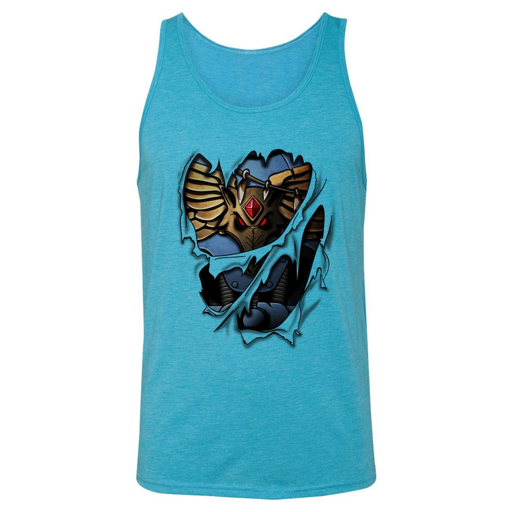 Unisex Jersey Tank - SRQWLJ9C - Aqua Triblend - 3