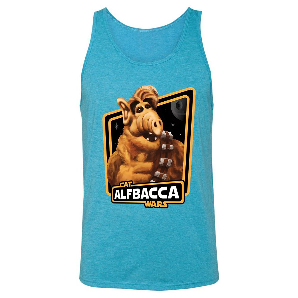 Unisex Jersey Tank - 8T9Y5LN9 - Aqua Triblend - 3