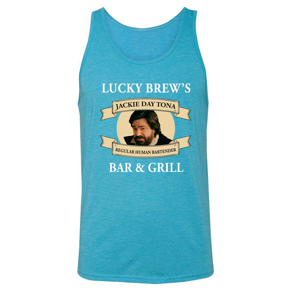 Unisex Jersey Tank - WAHJ9GBH - Aqua Triblend - 3