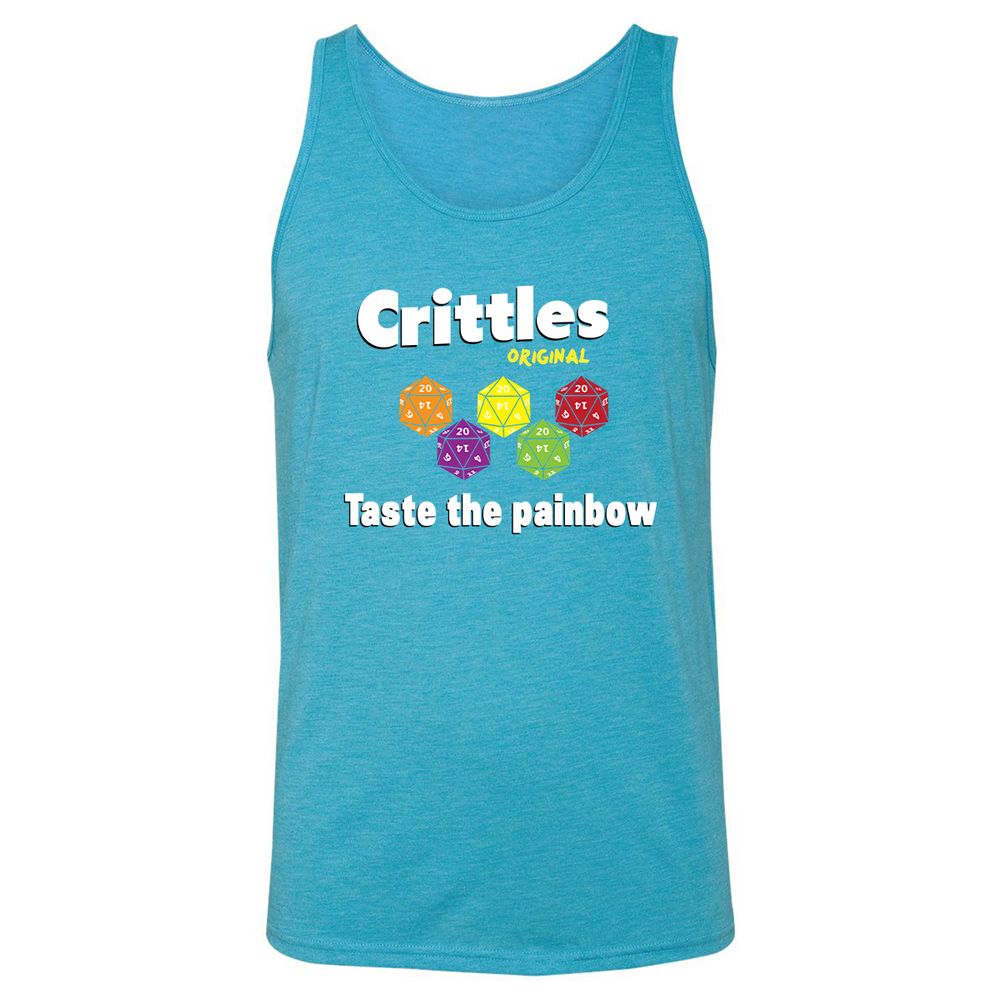 Unisex Jersey Tank - D2247BZ6 - Aqua Triblend - 3