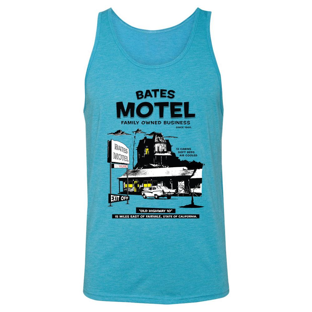 Unisex Jersey Tank - KASFQTXX - Aqua Triblend - 3