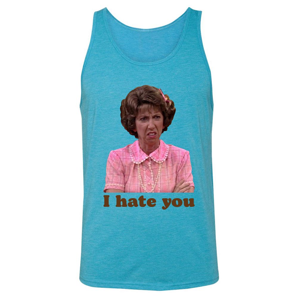 Unisex Jersey Tank - QXQ1QKDW - Aqua Triblend - 3