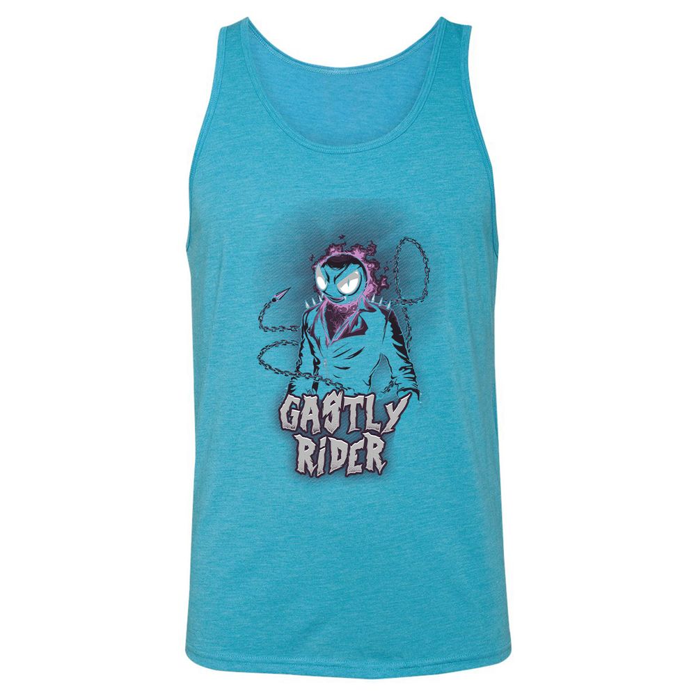 Unisex Jersey Tank - DK57UVEE - Aqua Triblend - 3