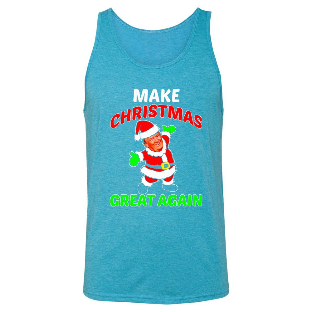 Unisex Jersey Tank - TC65F1Z9 - Aqua Triblend - 3
