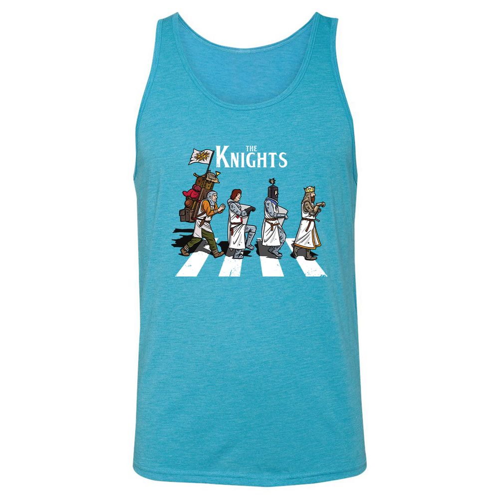 Unisex Jersey Tank - GHV9VQQK - Aqua Triblend - 3