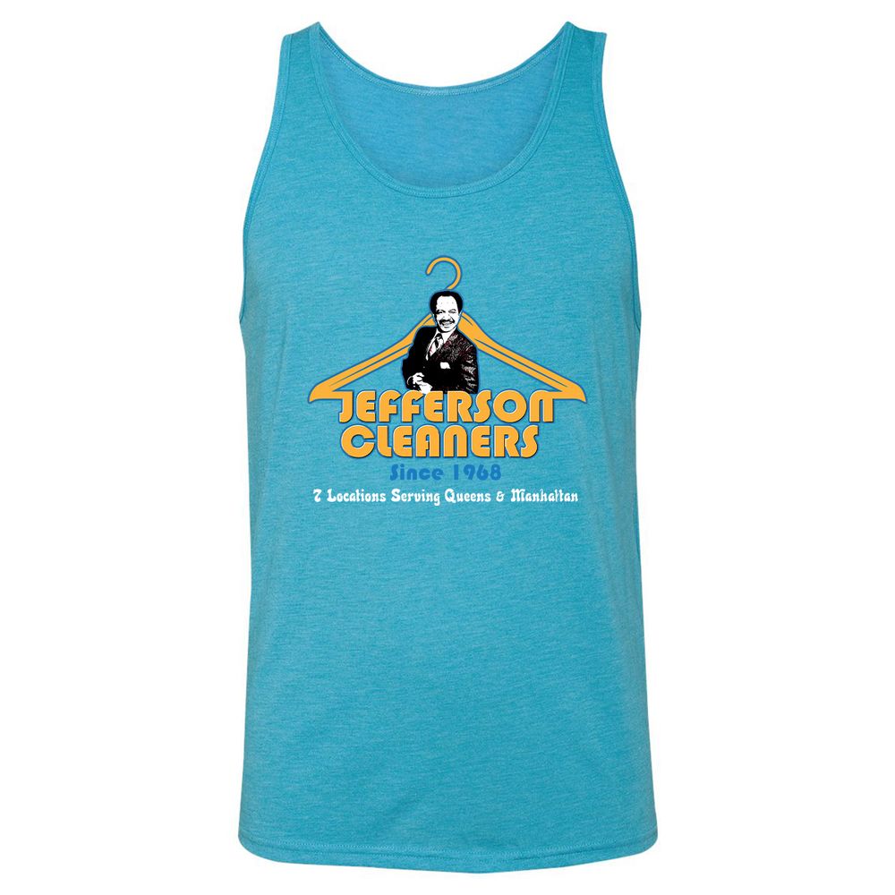 Unisex Jersey Tank - VYK9546B - Aqua Triblend - 3