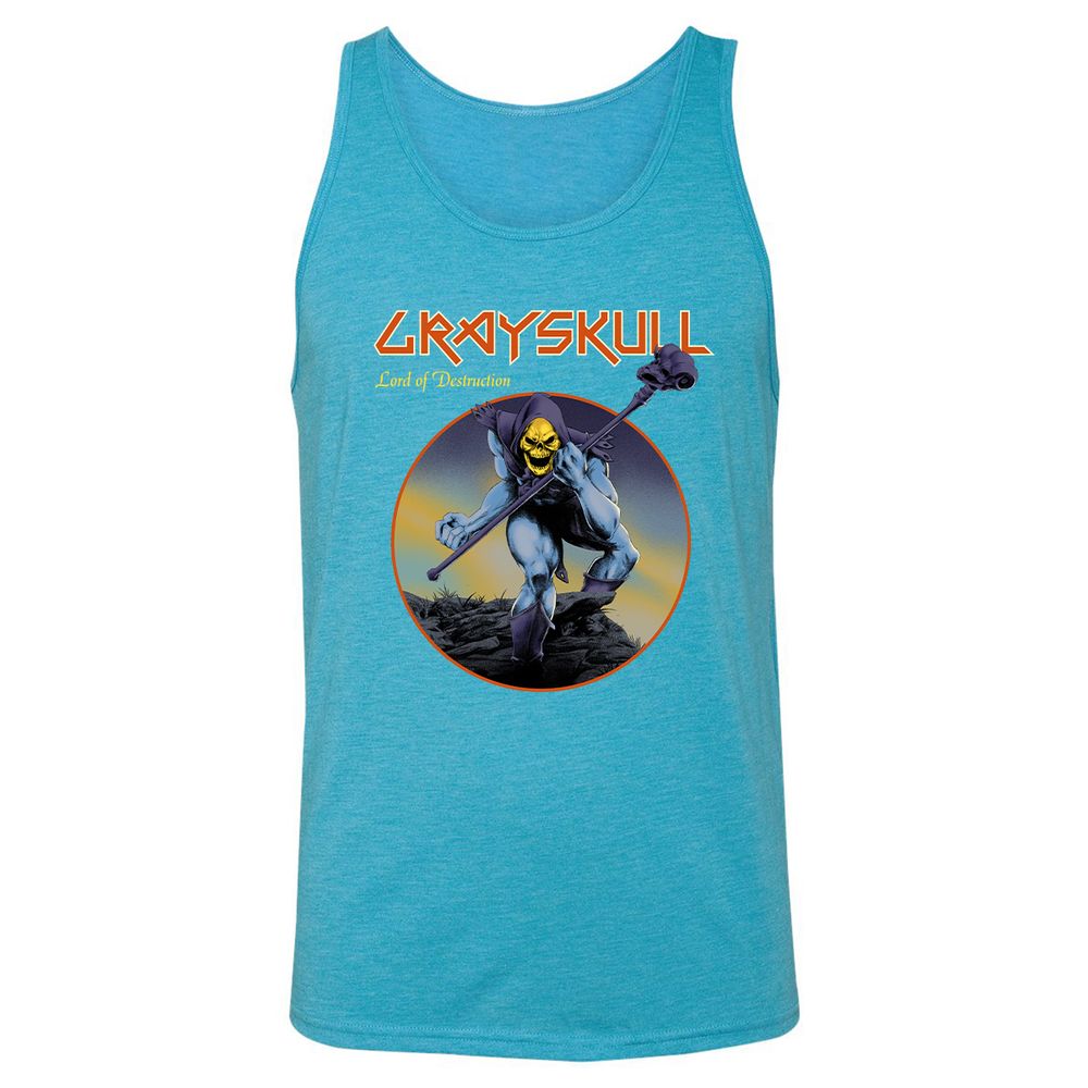 Unisex Jersey Tank - 2GE6V7JX - Aqua Triblend - 3