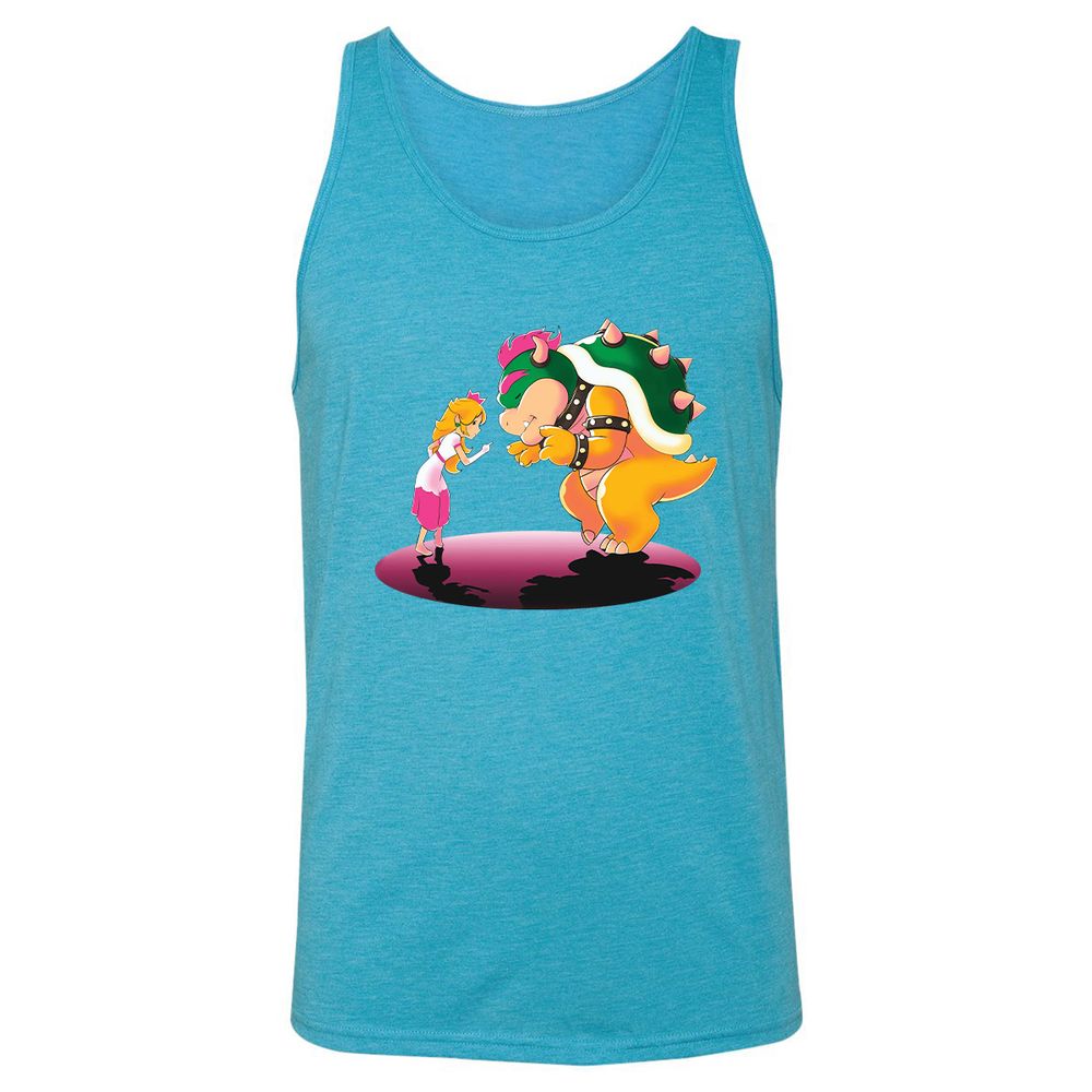Unisex Jersey Tank - FNBRSK2V - Aqua Triblend - 3