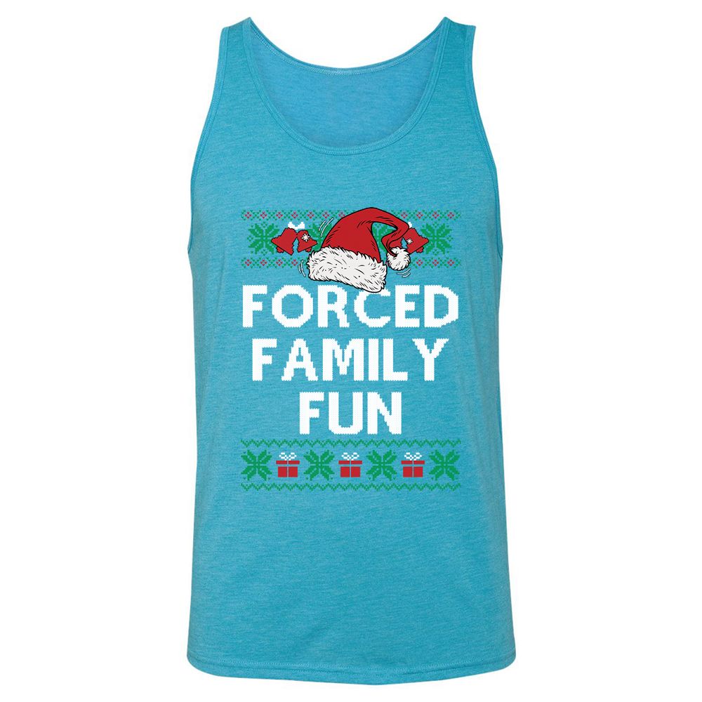 Unisex Jersey Tank - J4RBDFFA - Aqua Triblend - 3