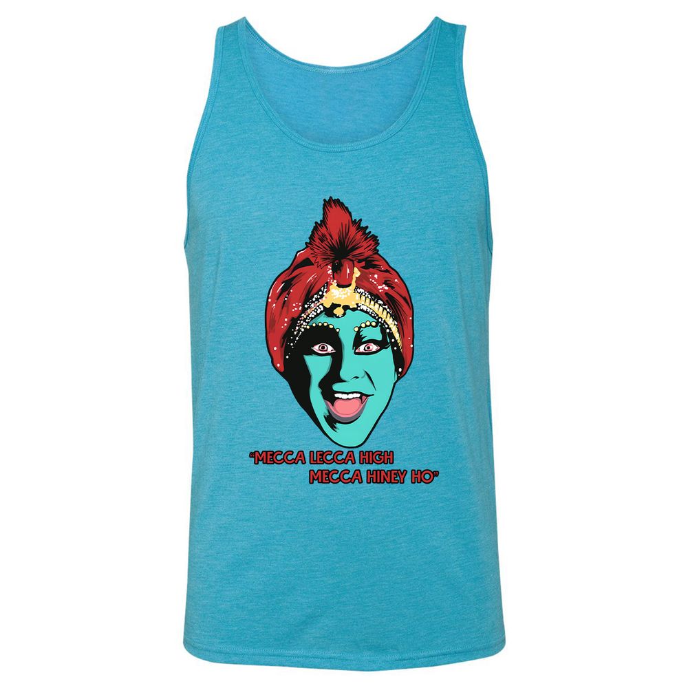 Unisex Jersey Tank - J8KYTMUL - Aqua Triblend - 3