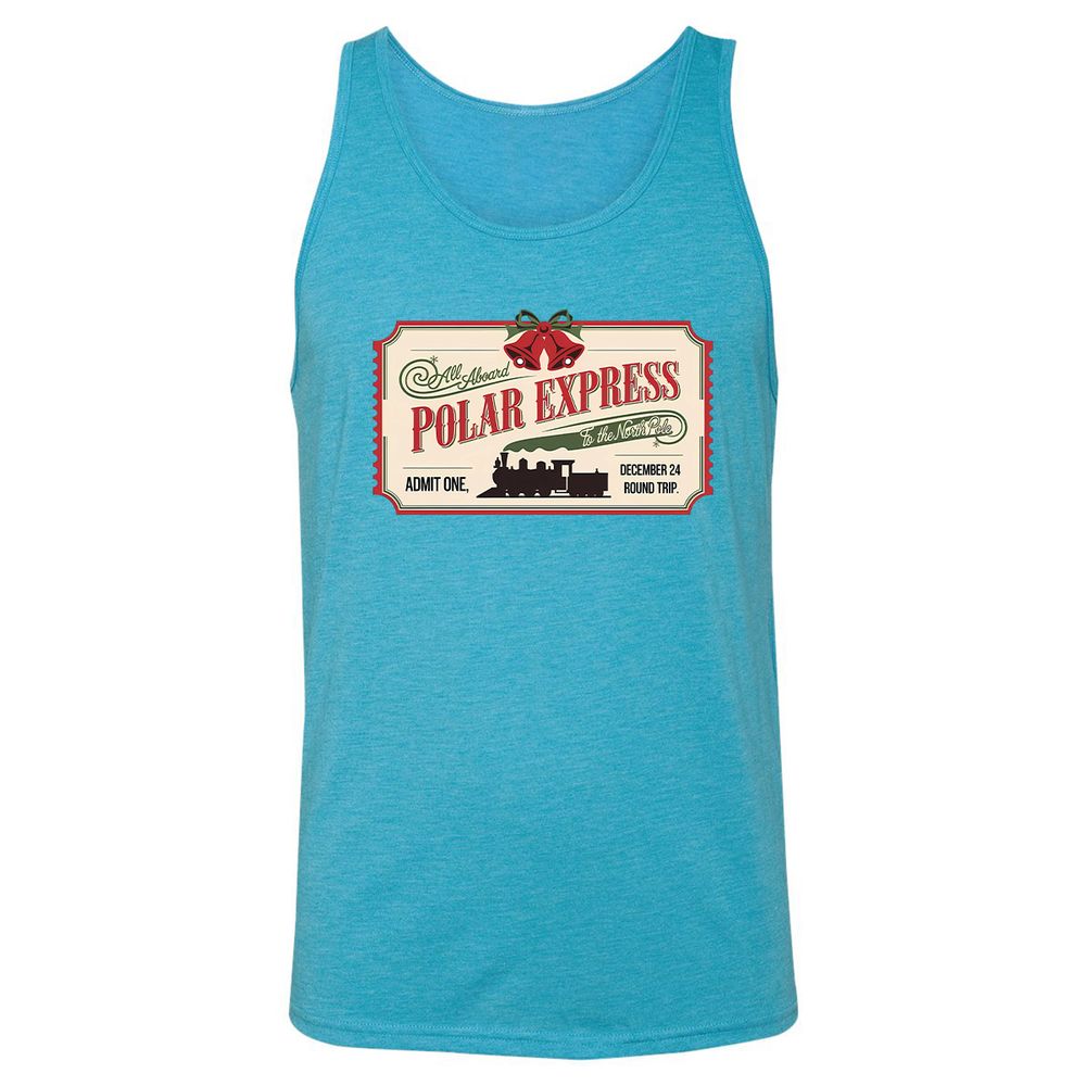 Polar Express Ticket - Aqua Triblend - 3