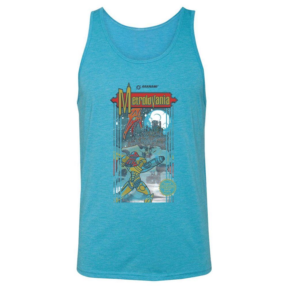 Unisex Jersey Tank - UWCT3SC8 - Aqua Triblend - 3