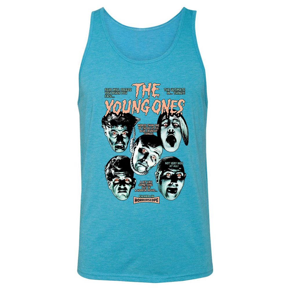 Unisex Jersey Tank - 32Q5HH9L - Aqua Triblend - 3
