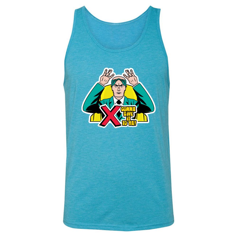 Unisex Jersey Tank - 1AU9HGKR - Aqua Triblend - 3