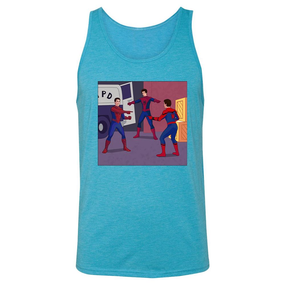 Unisex Jersey Tank - KLTB81PS - Aqua Triblend - 3