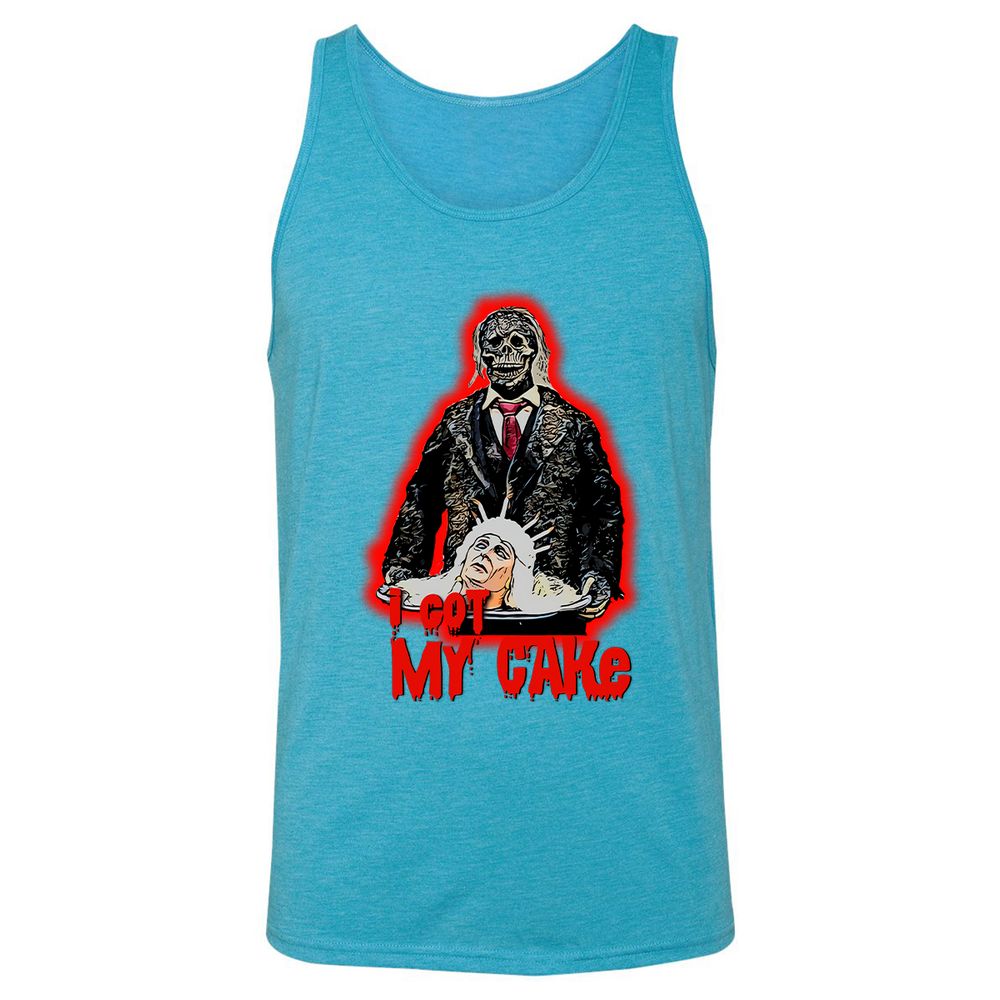 Unisex Jersey Tank - AR3E2PZP - Aqua Triblend - 3
