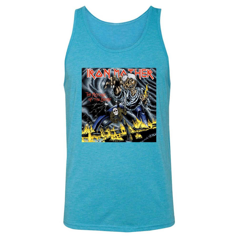 Unisex Jersey Tank - XP4MF2RR - Aqua Triblend - 3