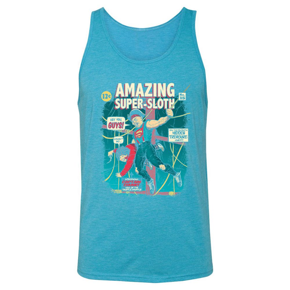 Unisex Jersey Tank - BC8P7B6N - Aqua Triblend - 3