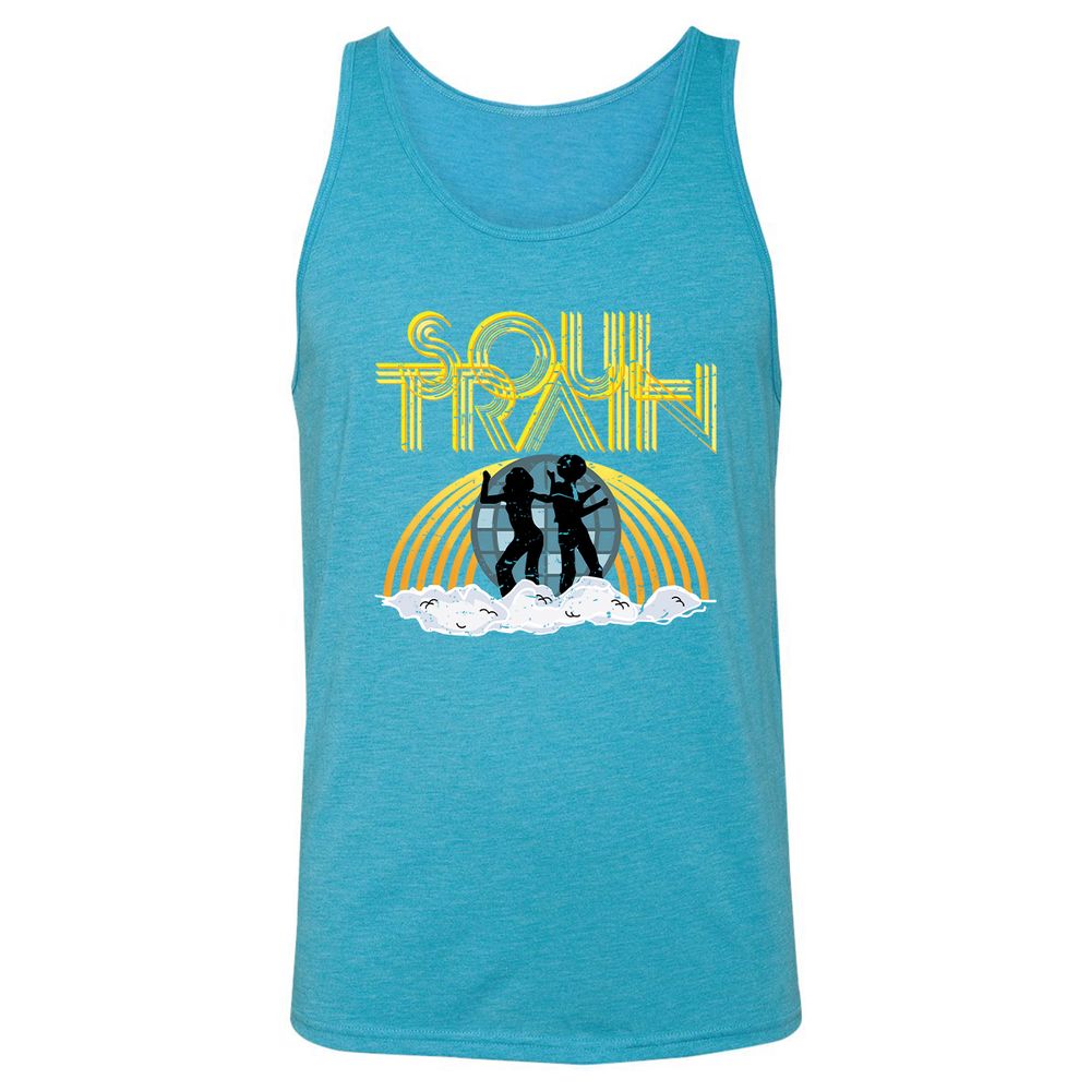 Unisex Jersey Tank - QHVC53AA - Aqua Triblend - 3