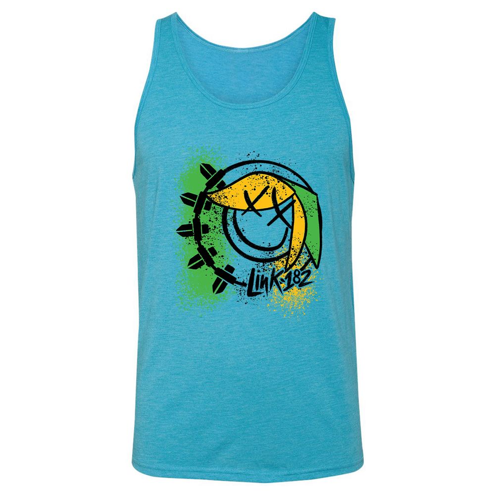 Unisex Jersey Tank - LYNHH27B - Aqua Triblend - 3