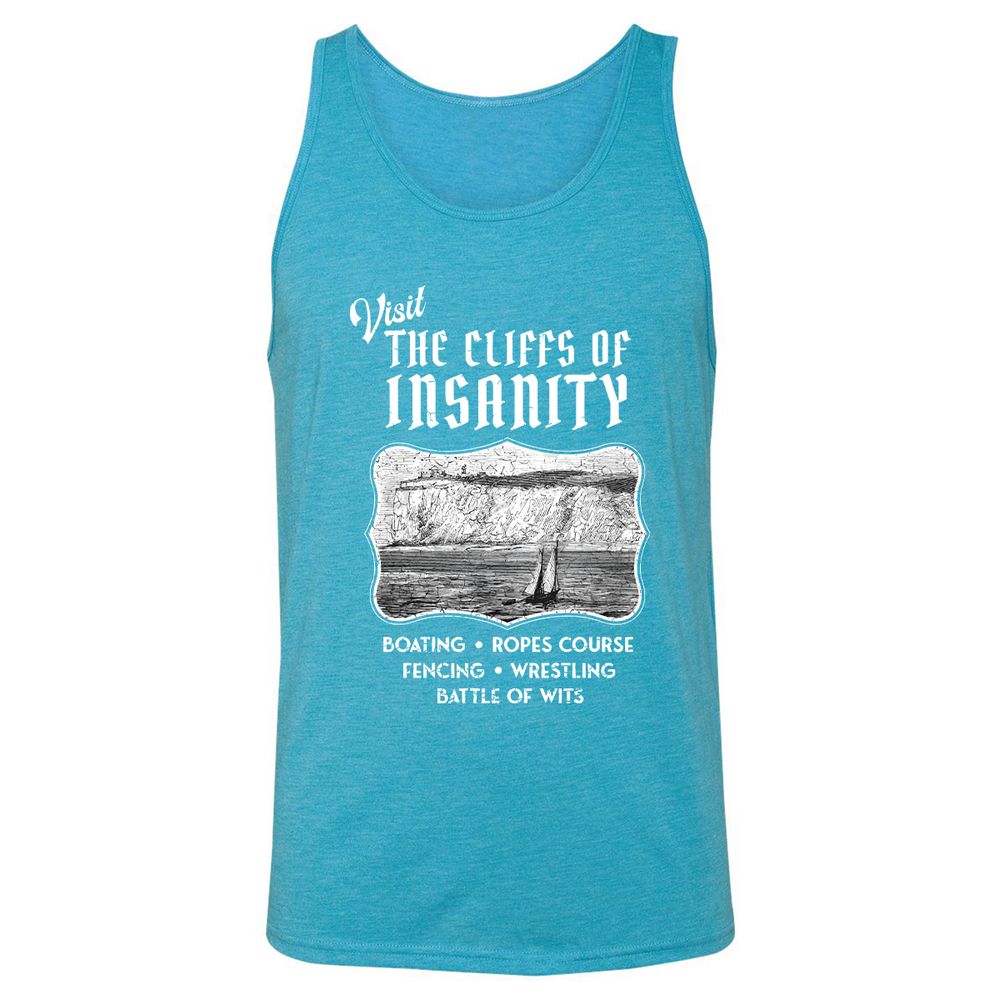 Unisex Jersey Tank - HPWDH7B9 - Aqua Triblend - 3