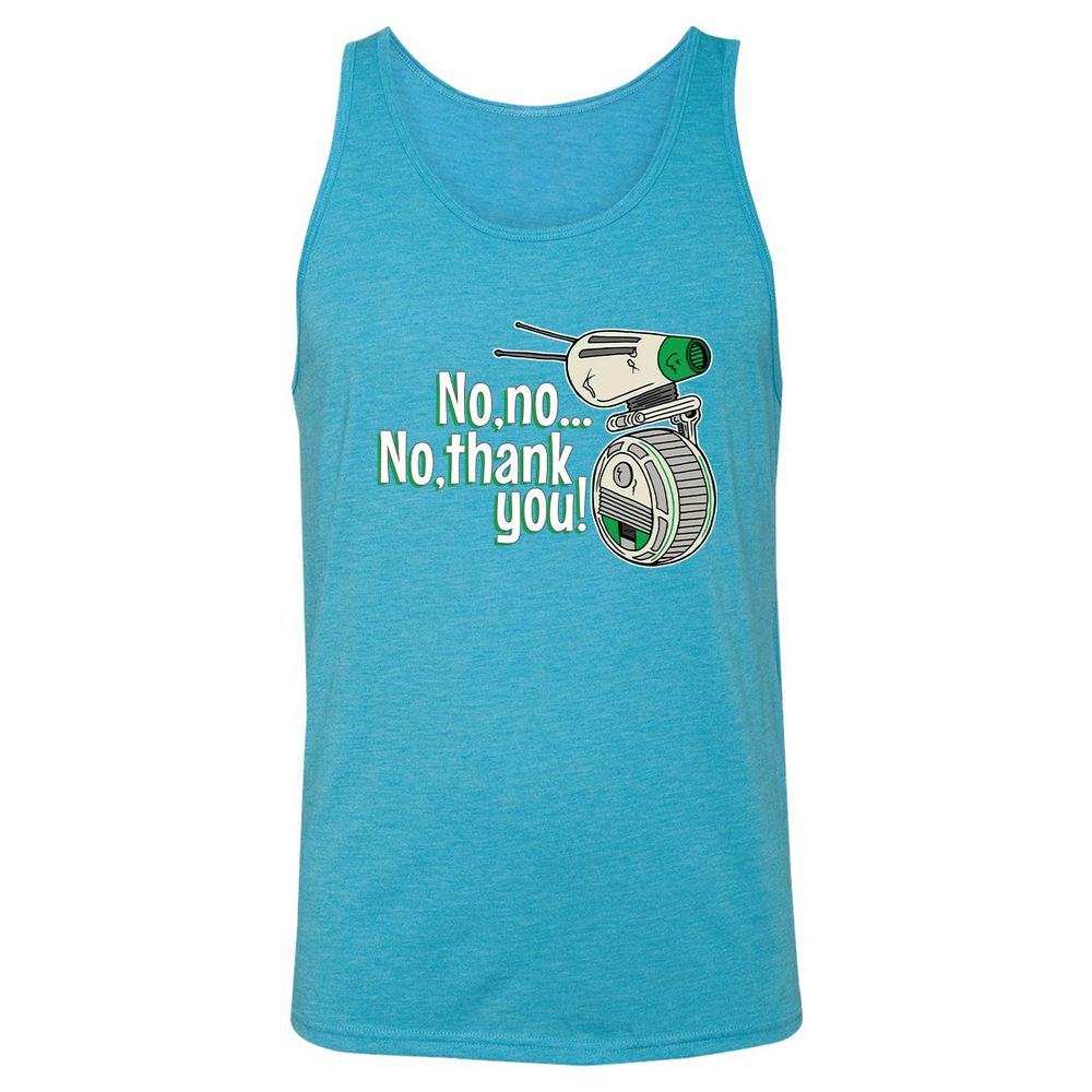 Unisex Jersey Tank - HLQD5JHH - Aqua Triblend - 3