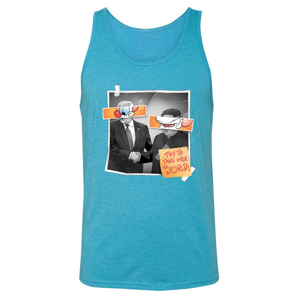 Unisex Jersey Tank - WAJG1UQ1 - Aqua Triblend - 3