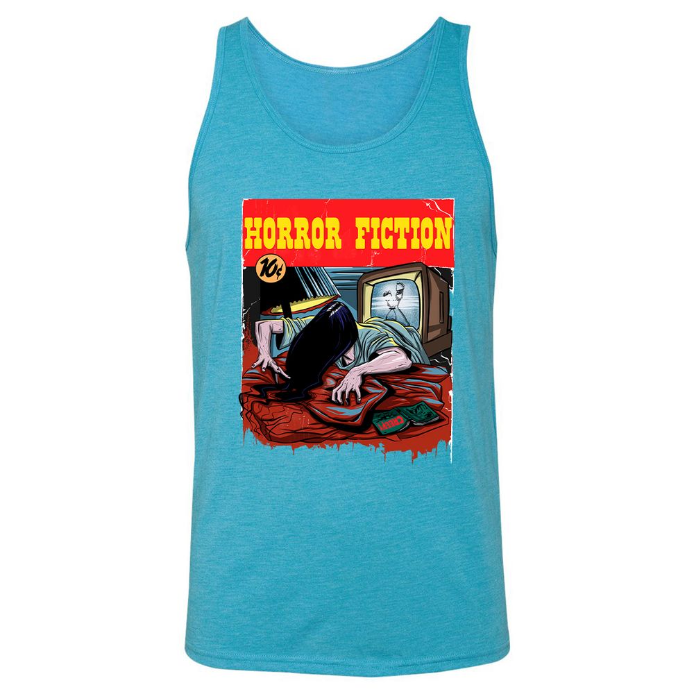Unisex Jersey Tank - RATWVS9Z - Aqua Triblend - 3