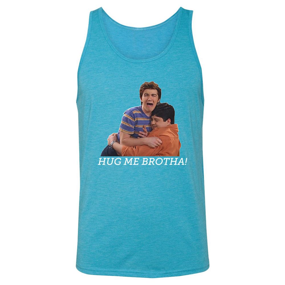 Unisex Jersey Tank - DLZCEXMK - Aqua Triblend - 3
