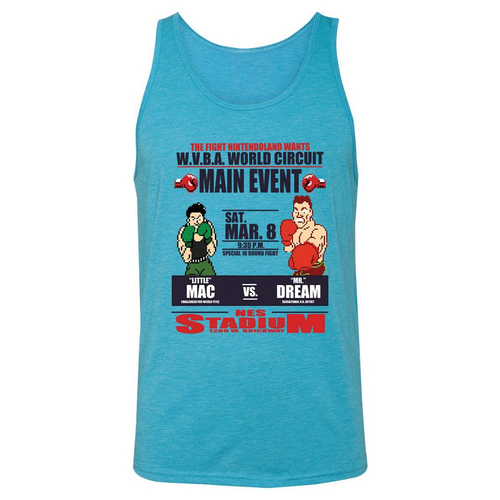Unisex Jersey Tank - 3SXN9EYP - Aqua Triblend - 3