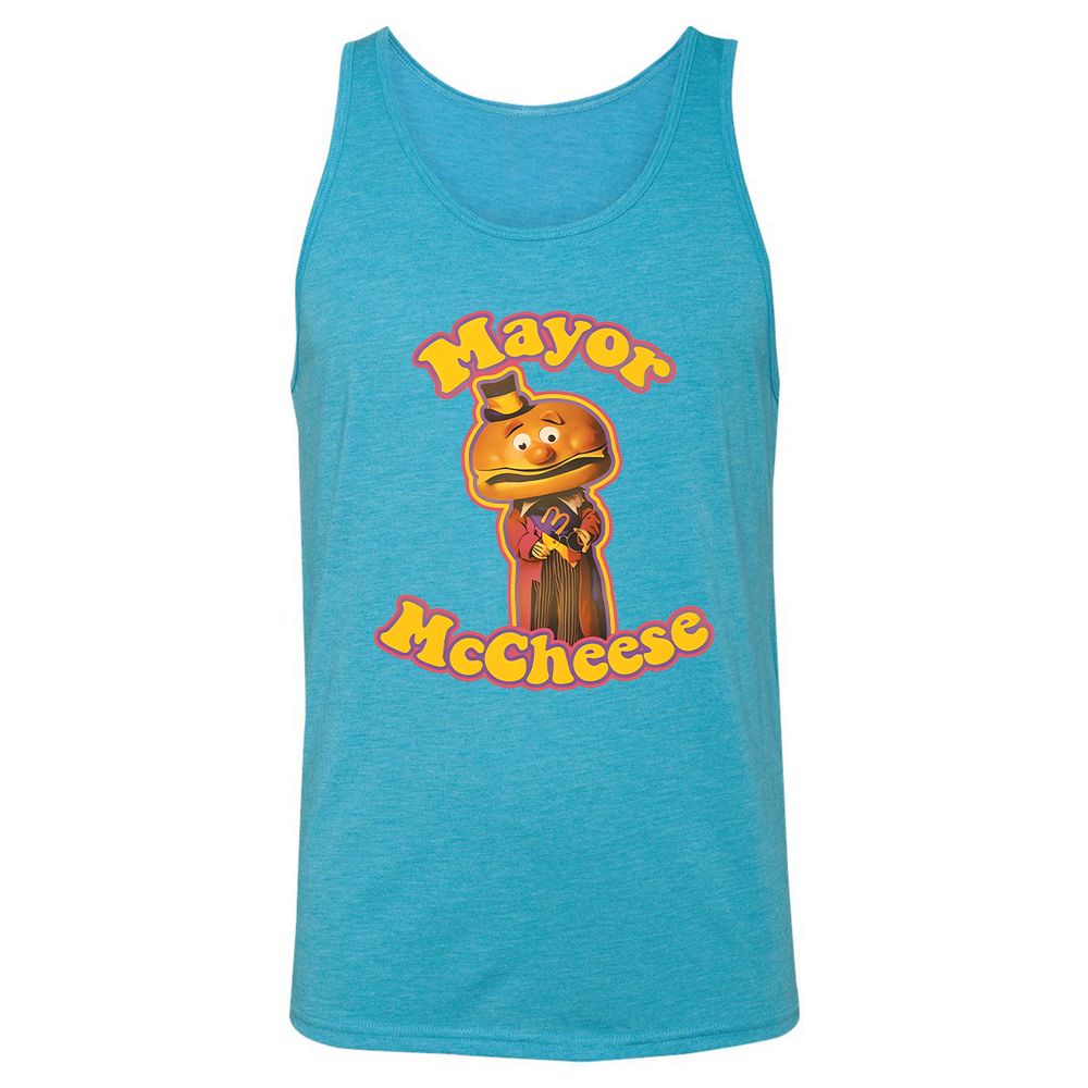 Unisex Jersey Tank - HWJ6WNMB - Aqua Triblend - 3