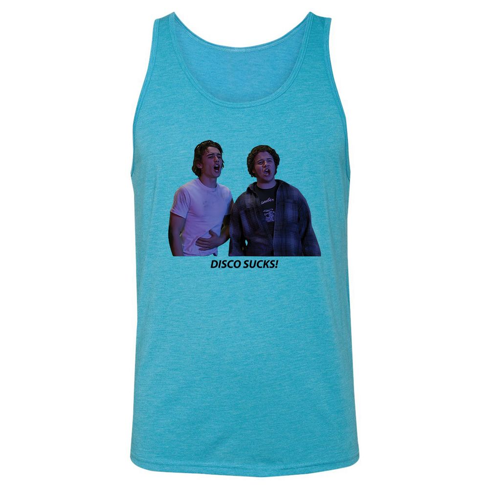 Unisex Jersey Tank - 4SMHW1GY - Aqua Triblend - 3