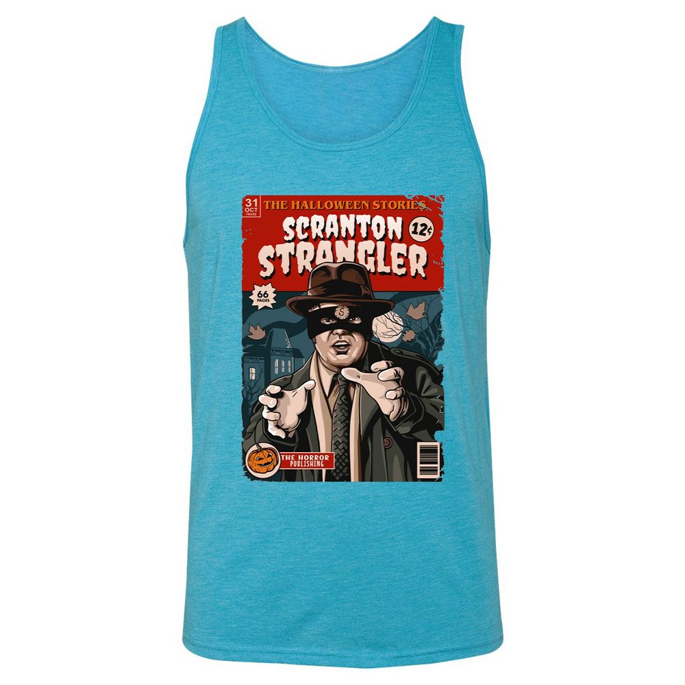 Unisex Jersey Tank - LNU14WS8 - Aqua Triblend - 3