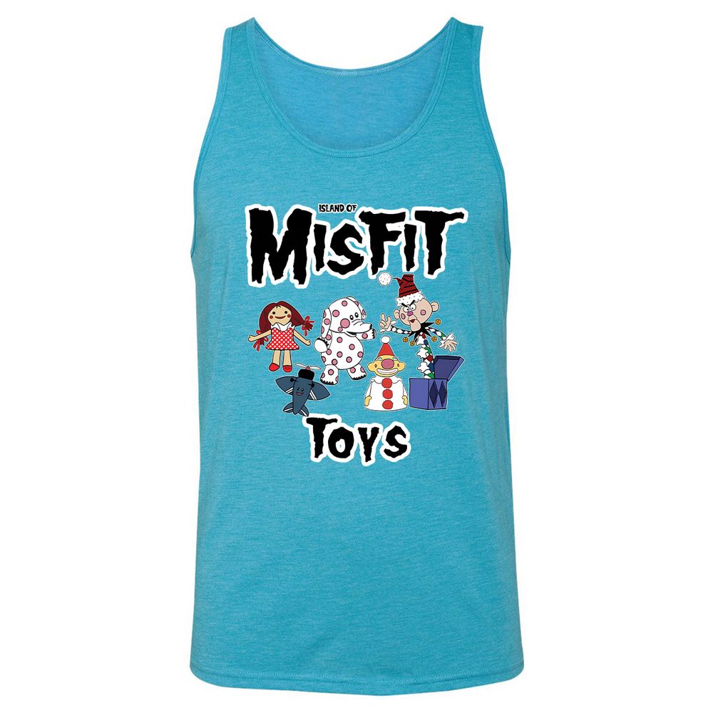 Unisex Jersey Tank - 3H5Z73ZR - Aqua Triblend - 3