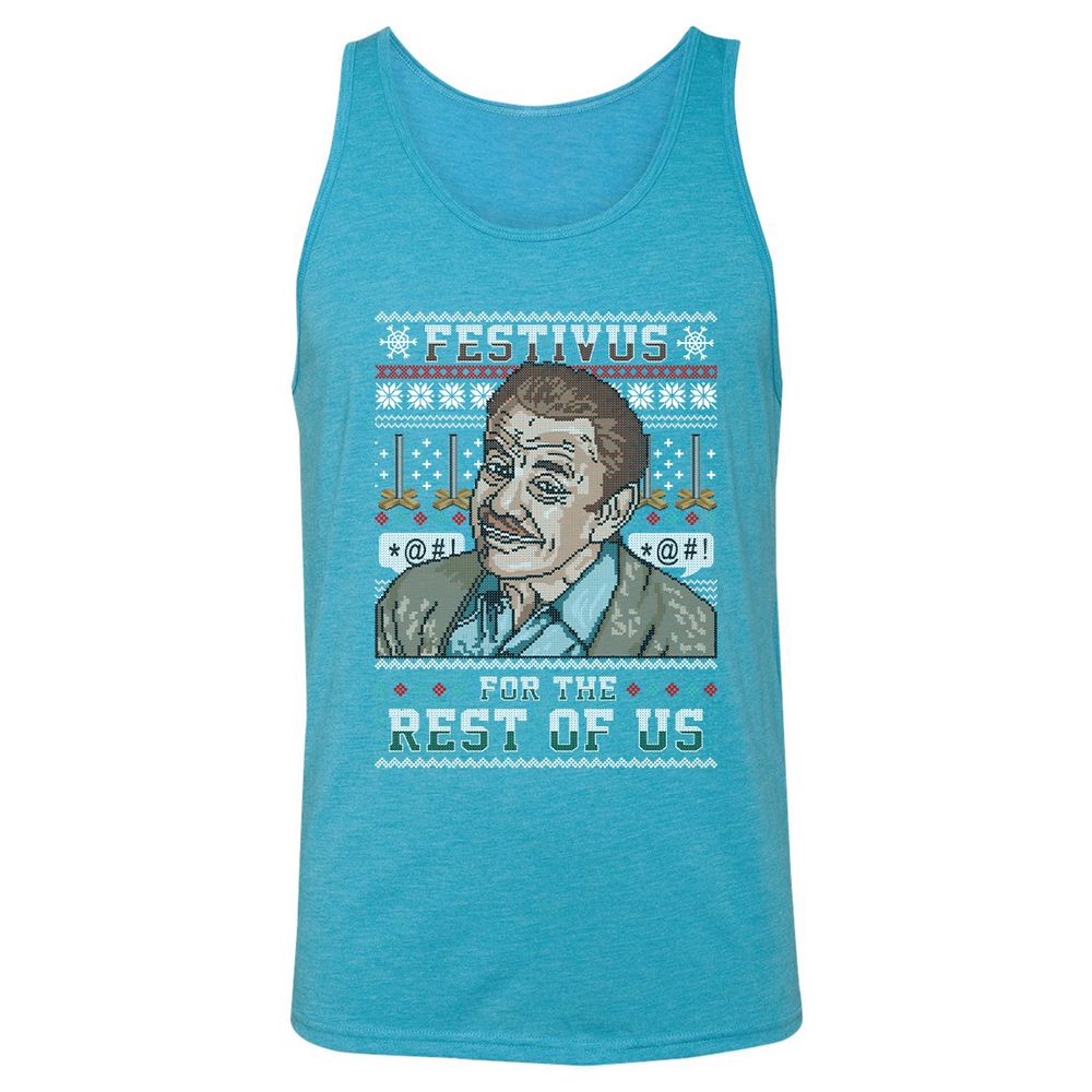 Unisex Jersey Tank - VMBJUR9Q - Aqua Triblend - 3