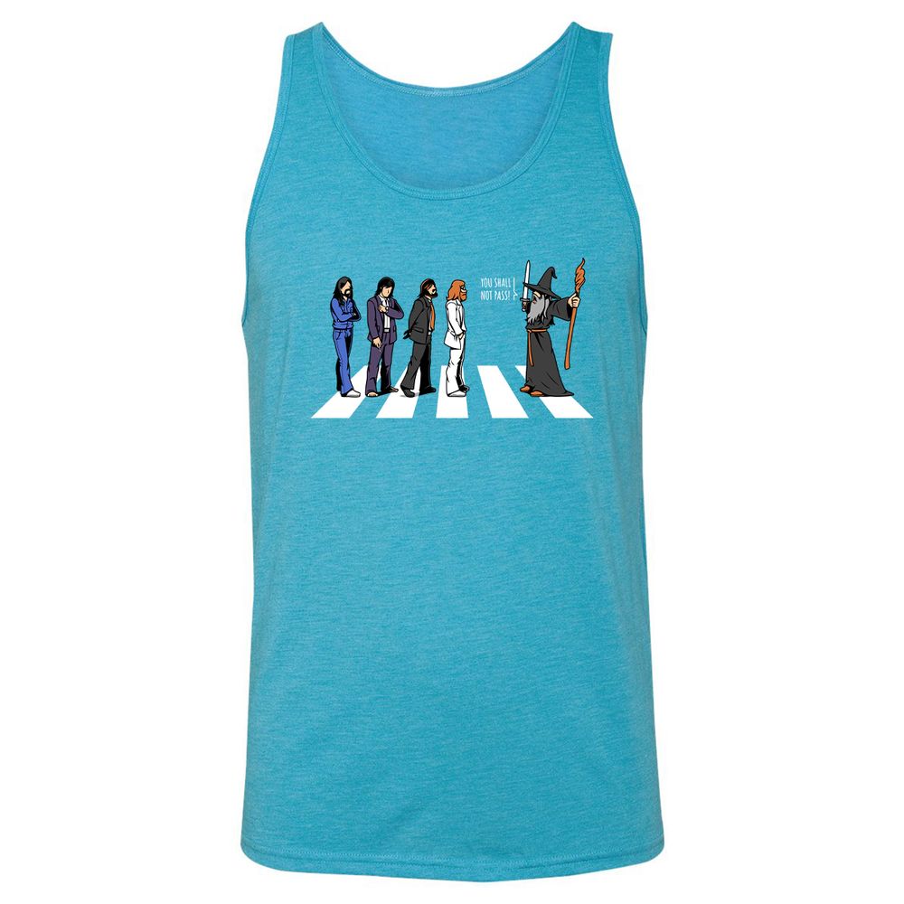 Unisex Jersey Tank - 68NN4FUY - Aqua Triblend - 3