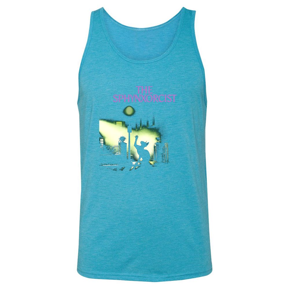 Unisex Jersey Tank - 6R93J9RT - Aqua Triblend - 3