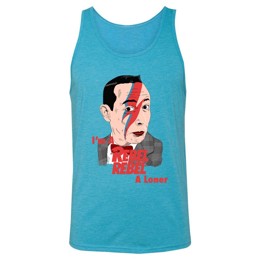 Unisex Jersey Tank - H7H4UV7B - Aqua Triblend - 3