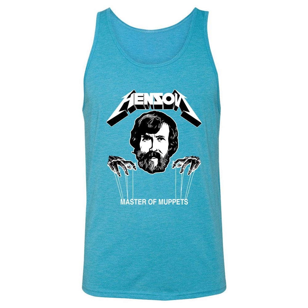 Unisex Jersey Tank - N883K8PM - Aqua Triblend - 3