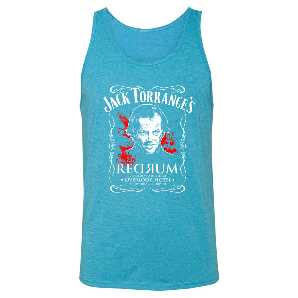 Unisex Jersey Tank - EJRDCTEJ - Aqua Triblend - 3