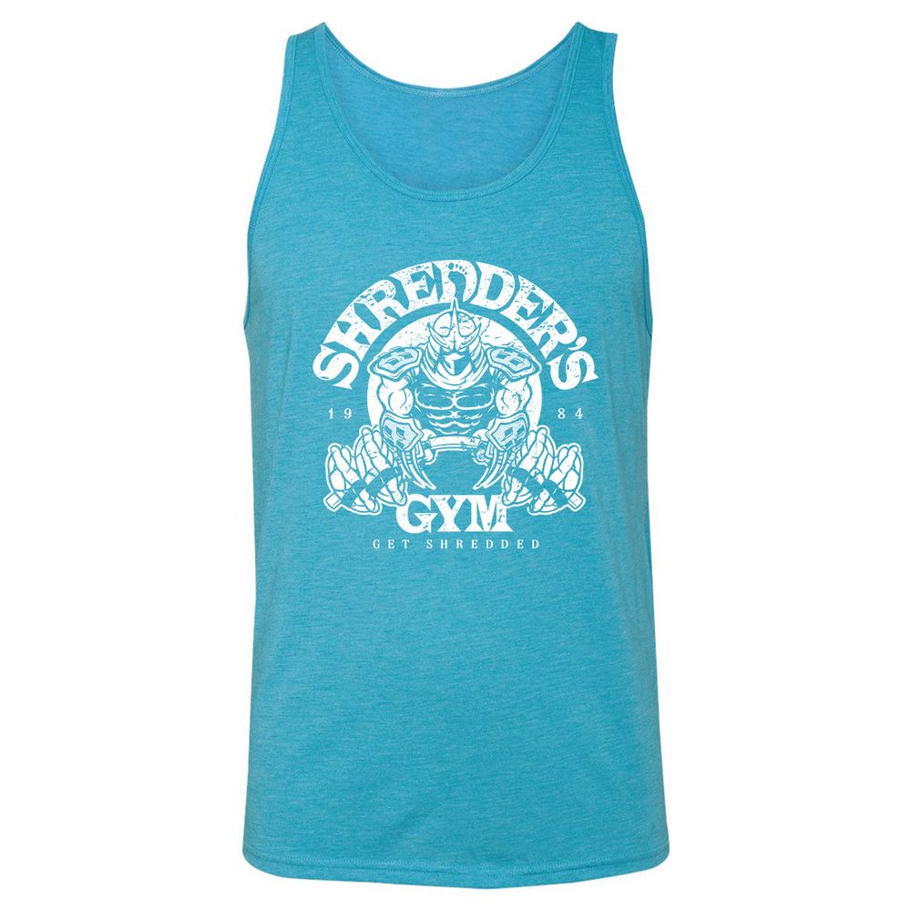 Unisex Jersey Tank - UW4LNS9R - Aqua Triblend - 3