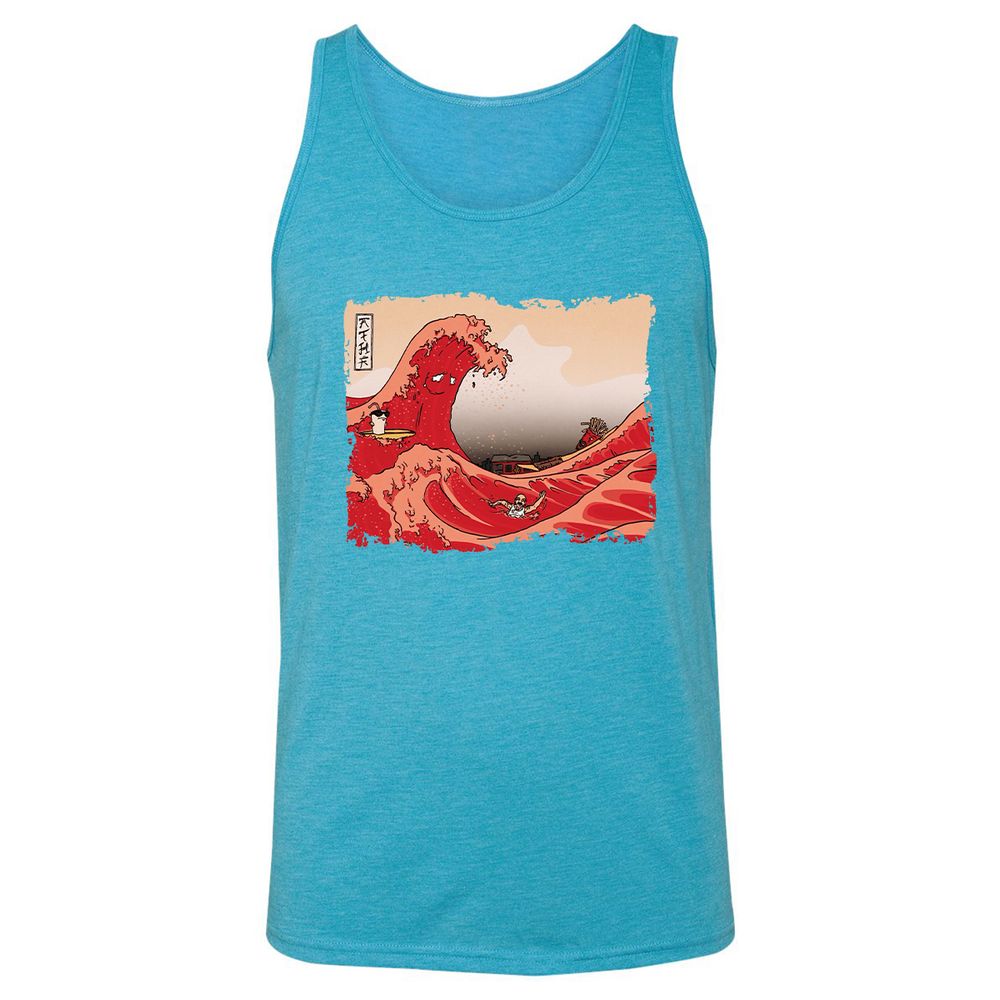 Unisex Jersey Tank - KAZ474CL - Aqua Triblend - 3
