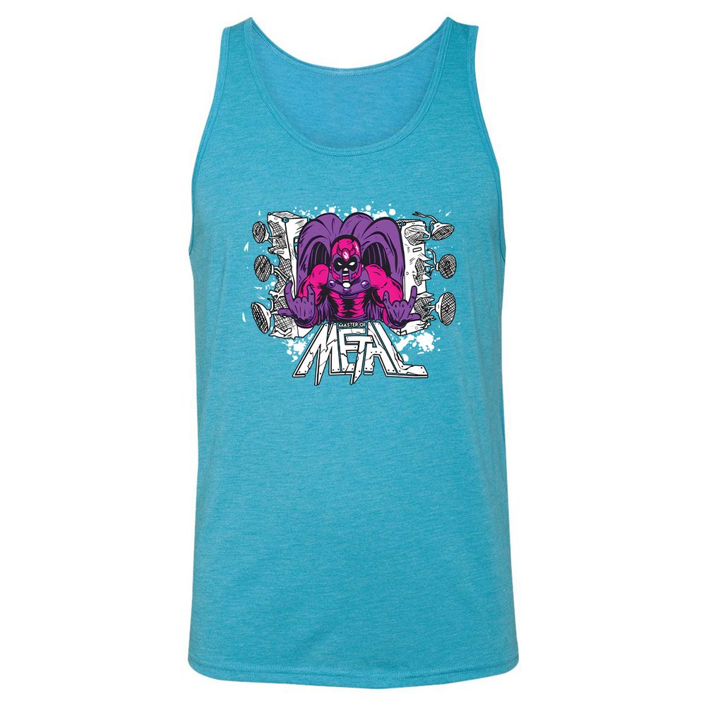 Unisex Jersey Tank - Y71QPE7E - Aqua Triblend - 3