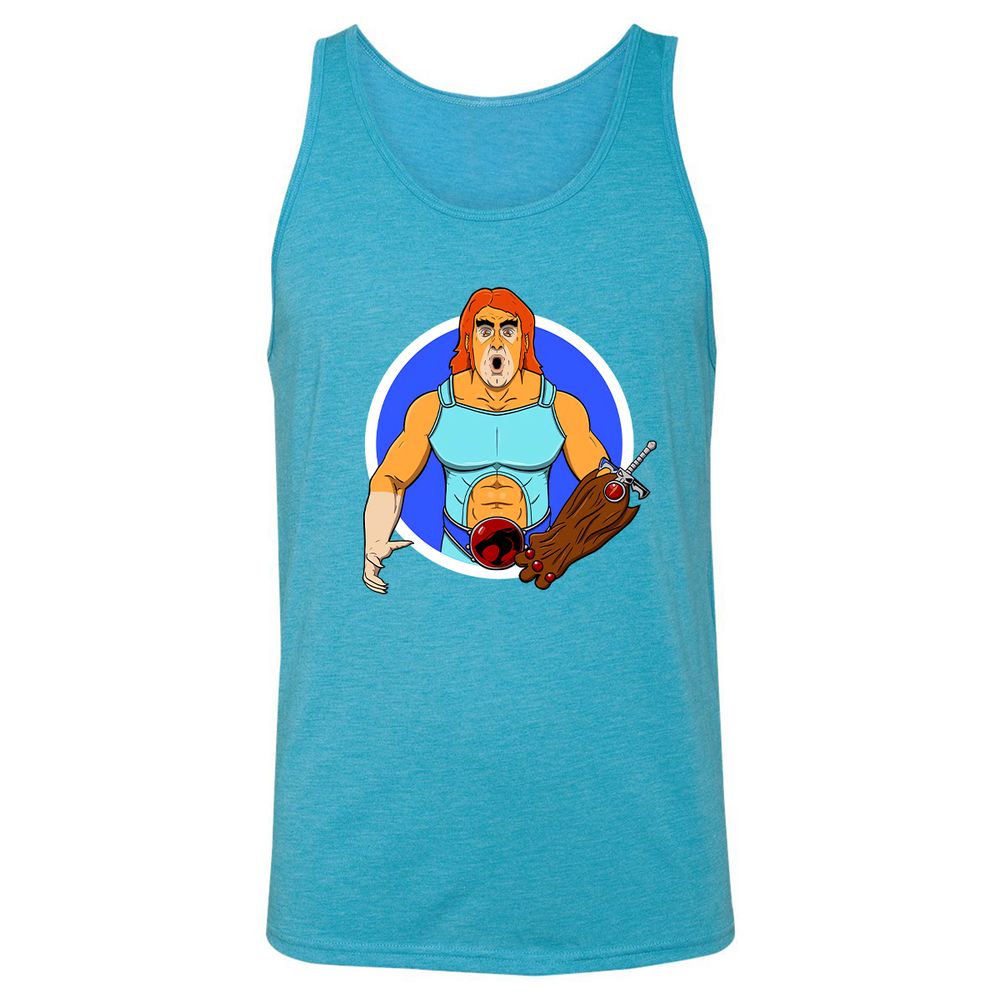 Unisex Jersey Tank - ZD5M9MAD - Aqua Triblend - 3